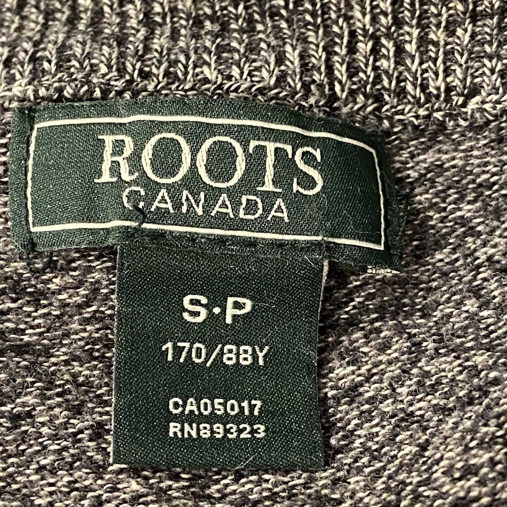 Roots Women’s Cabin Sweater Grey Small - Picture 4 of 8